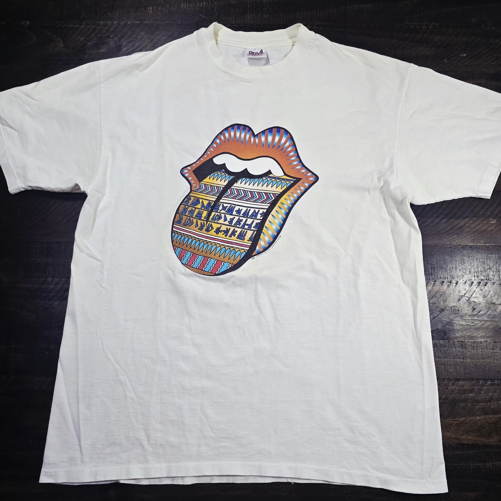 Vintage The Rolling Stones Bridges to Babylon World Tour 97/98 T Shirt